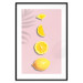 Wall Poster Slice of Exoticism - lemon in various cross-sections on a pastel background 127146 additionalThumb 17