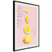 Wall Poster Slice of Exoticism - lemon in various cross-sections on a pastel background 127146 additionalThumb 2