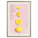 Wall Poster Slice of Exoticism - lemon in various cross-sections on a pastel background 127146 additionalThumb 20
