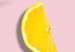 Wall Poster Slice of Exoticism - lemon in various cross-sections on a pastel background 127146 additionalThumb 10