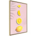 Wall Poster Slice of Exoticism - lemon in various cross-sections on a pastel background 127146 additionalThumb 14