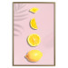 Wall Poster Slice of Exoticism - lemon in various cross-sections on a pastel background 127146 additionalThumb 17