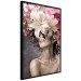 Poster Scent of Dreams - woman with flowers on her head in an abstract motif 127246 additionalThumb 13