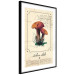 Wall Poster Mushroom Atlas - brown mushrooms on beige background amidst black text 129546 additionalThumb 8