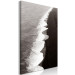 Canvas Art Print Balance of Opposites (1-piece) Vertical - black and white landscape 130246 additionalThumb 2