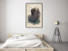 Poster Dignified Bison - animal in a forest setting on a uniform beige background 130446 additionalThumb 4