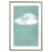 Poster Cumulus and Birds - landscape with flying birds against a sky and cloud background 131846 additionalThumb 14