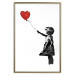 Poster Banksy: Girl with Balloon - heart-shaped balloon flying away 132446 additionalThumb 16