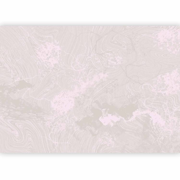 Photo Wallpaper Pink scratches - imitation of a marble surface in a bright pink 134646 additionalImage 1