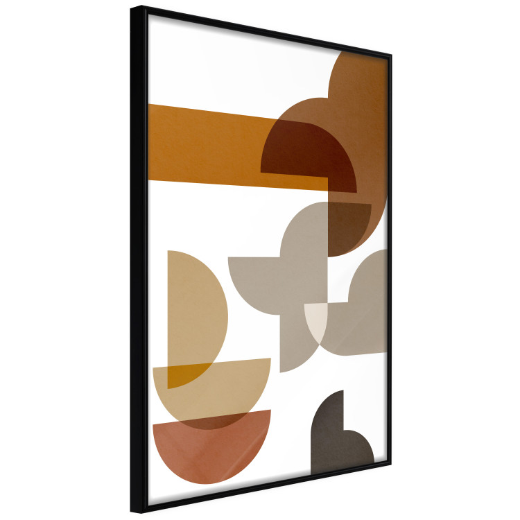 Wall Poster Sand Composition - abstract composition of geometric figures 134746 additionalImage 13