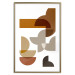 Wall Poster Sand Composition - abstract composition of geometric figures 134746 additionalThumb 14