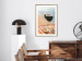 Poster Romantic Refreshment - romantic composition with wine against the sea 136046 additionalThumb 19