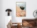 Poster Romantic Refreshment - romantic composition with wine against the sea 136046 additionalThumb 16