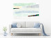 Canvas Art Print Pastel Fantasy (3-piece) - watercolor-painted abstraction 142646 additionalThumb 3