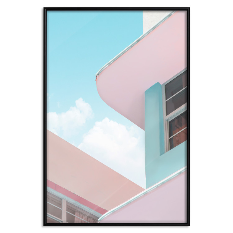 Wall Poster Miami Beach Style Building - Holiday Minimalist Architecture 144346 additionalImage 18