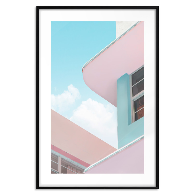 Wall Poster Miami Beach Style Building - Holiday Minimalist Architecture 144346 additionalImage 17
