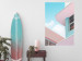 Wall Poster Miami Beach Style Building - Holiday Minimalist Architecture 144346 additionalThumb 9