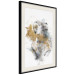 Poster Golden Fantasy - Watercolor Female Nude With Abstract Accents 144546 additionalThumb 7