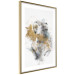 Poster Golden Fantasy - Watercolor Female Nude With Abstract Accents 144546 additionalThumb 8