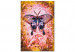 Paint by number Sweet Pink - Purple Butterfly on a Background of Flowers and Golden Rubs 146546 additionalThumb 7