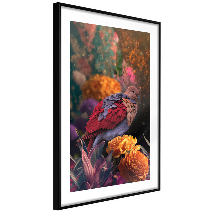 Wall Poster Magic Vegetation - Enchanted Garden With a Magnificent Bird 148846 additionalImage 6