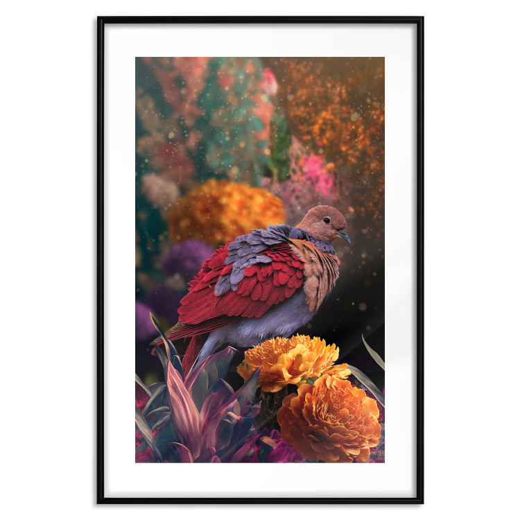 Wall Poster Magic Vegetation - Enchanted Garden With a Magnificent Bird 148846 additionalImage 24