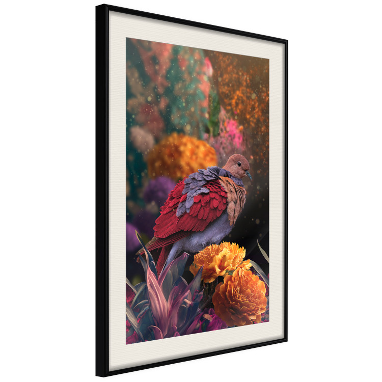 Wall Poster Magic Vegetation - Enchanted Garden With a Magnificent Bird 148846 additionalImage 7