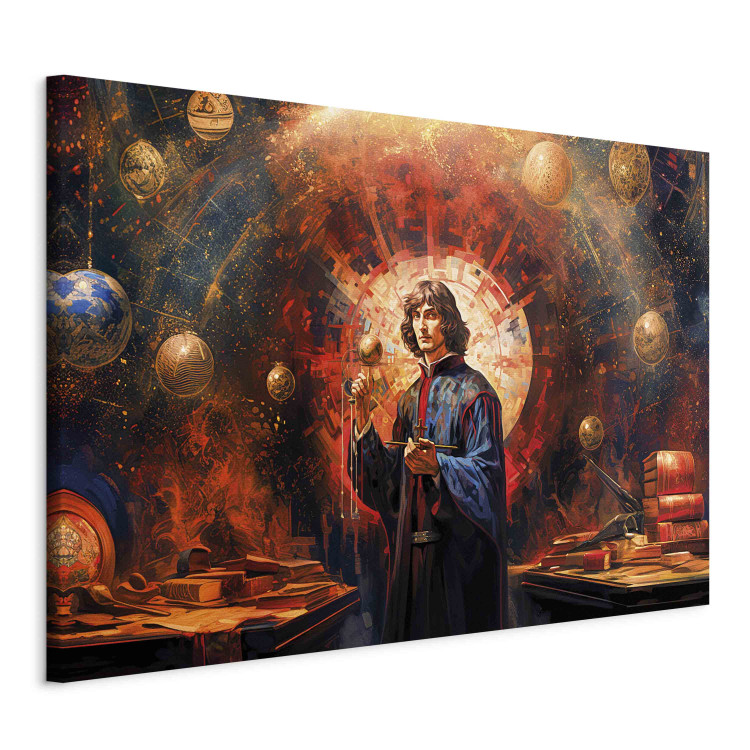 Large canvas print The Great Discovery of a Great Man - Copernicus in Modern View [Large Format] 151546 additionalImage 3