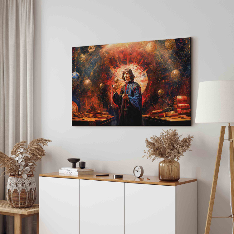 Large canvas print The Great Discovery of a Great Man - Copernicus in Modern View [Large Format] 151546 additionalImage 6