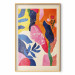 Poster Colorful Abstraction - A Composition Inspired by the Style of Matisse 159946 additionalThumb 5