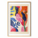 Poster Colorful Abstraction - A Composition Inspired by the Style of Matisse 159946 additionalThumb 18