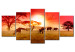 Canvas Art Print Sunny colours of Africa 58546