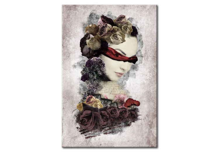 Canvas Print The Mysterious Lady 64346