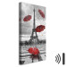 Canvas Print Paris: Red Umbrellas 91946 additionalThumb 8
