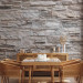 Wall Mural Enchantment - beige background with irregular texture of stone blocks 97946 additionalThumb 6