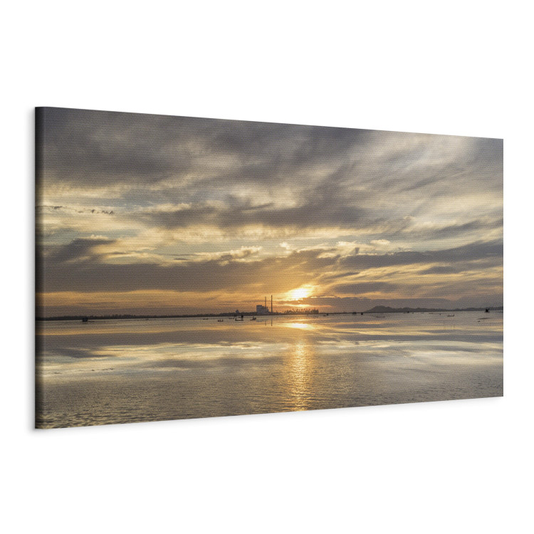 Canvas Cloudy Evening (1 Part) Narrow 108256 additionalImage 2