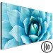 Canvas Print Abstract agave - succulent in shades of blue 117856 additionalThumb 6