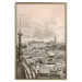 Poster Krakow: Royal Castle - frame of the charming city architecture in sepia 118156 additionalThumb 16