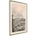 Poster Krakow: Royal Castle - frame of the charming city architecture in sepia 118156 additionalThumb 2