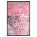Poster Marble Shape - delicate feminine lineart on a pink background 118256 additionalThumb 24