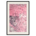 Poster Marble Shape - delicate feminine lineart on a pink background 118256 additionalThumb 18