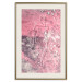 Poster Marble Shape - delicate feminine lineart on a pink background 118256 additionalThumb 19
