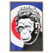Wall Poster Monkey Queen - unique mural in Banksy style with an animal wearing a crown 118756 additionalThumb 19