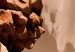 Canvas Art Print Orange rocks - photo in sepia with a rock formation against the sky 123756 additionalThumb 4