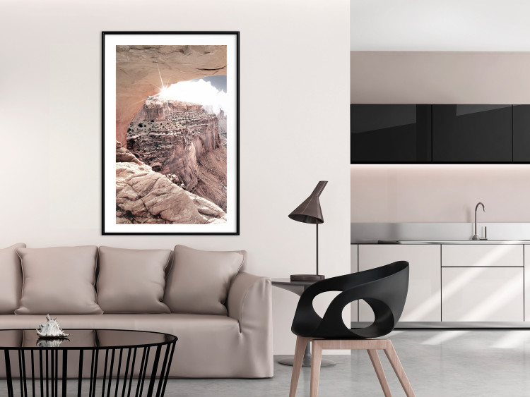 Poster Colorado Treasure - mountain landscape of Grand Canyon in orange 123856 additionalImage 6