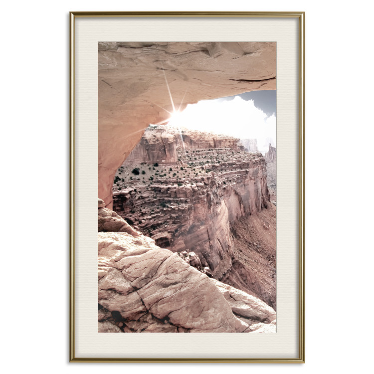 Poster Colorado Treasure - mountain landscape of Grand Canyon in orange 123856 additionalImage 19