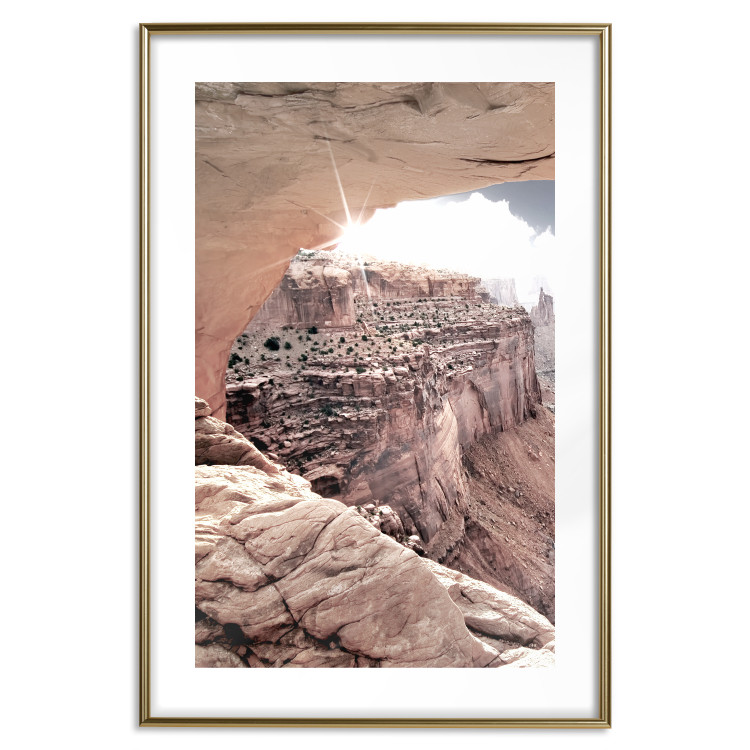 Poster Colorado Treasure - mountain landscape of Grand Canyon in orange 123856 additionalImage 16