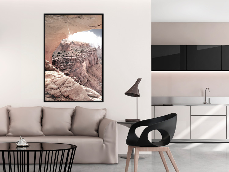 Poster Colorado Treasure - mountain landscape of Grand Canyon in orange 123856 additionalImage 5