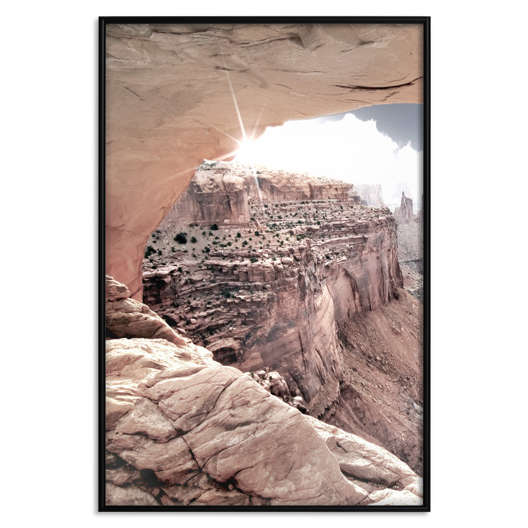 Poster Colorado Treasure - mountain landscape of Grand Canyon in orange 123856 additionalImage 24