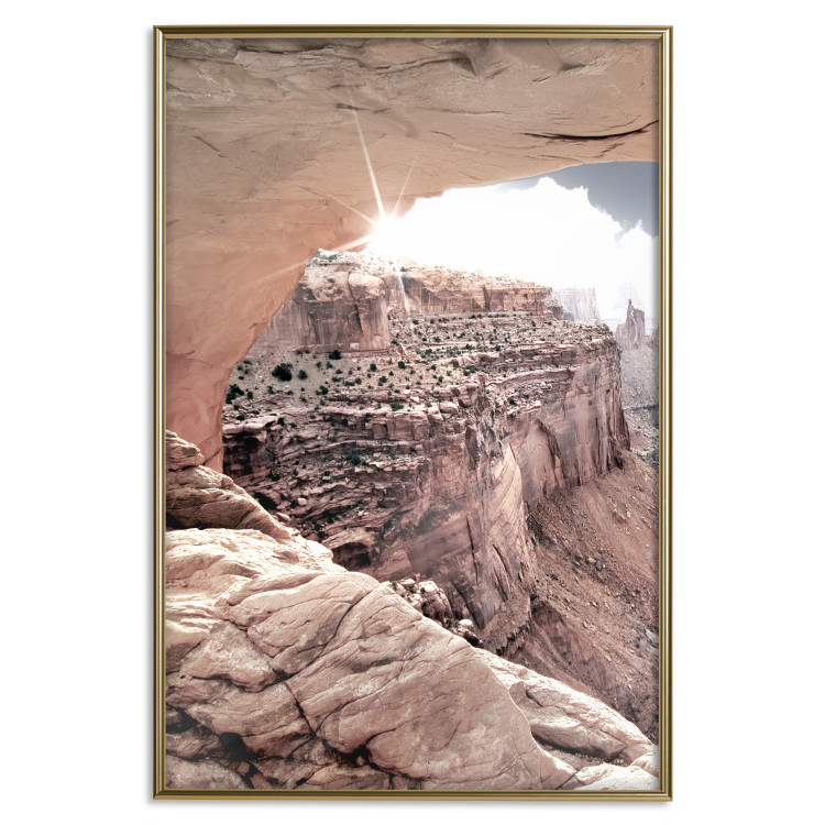 Poster Colorado Treasure - mountain landscape of Grand Canyon in orange 123856 additionalImage 16